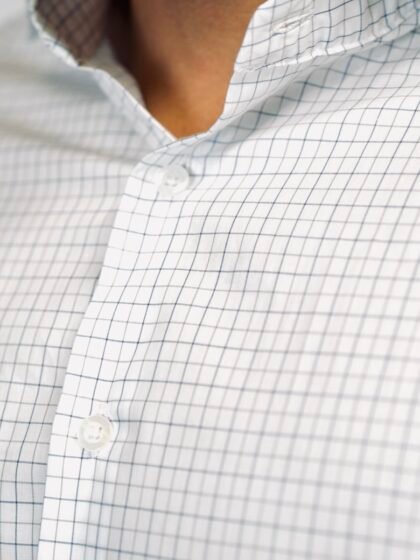 Camisa Social Fio 100 (algodão egípcio) Quadra Class